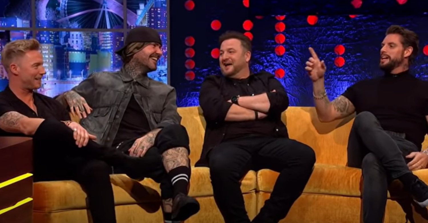 Coronation Street's Keith is with his boyband members