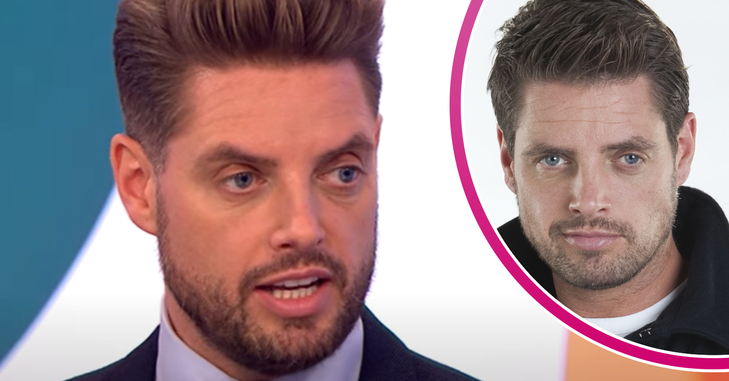Coronation Street's Keith Duffy and, in a bubble, Ciaran McCarthy