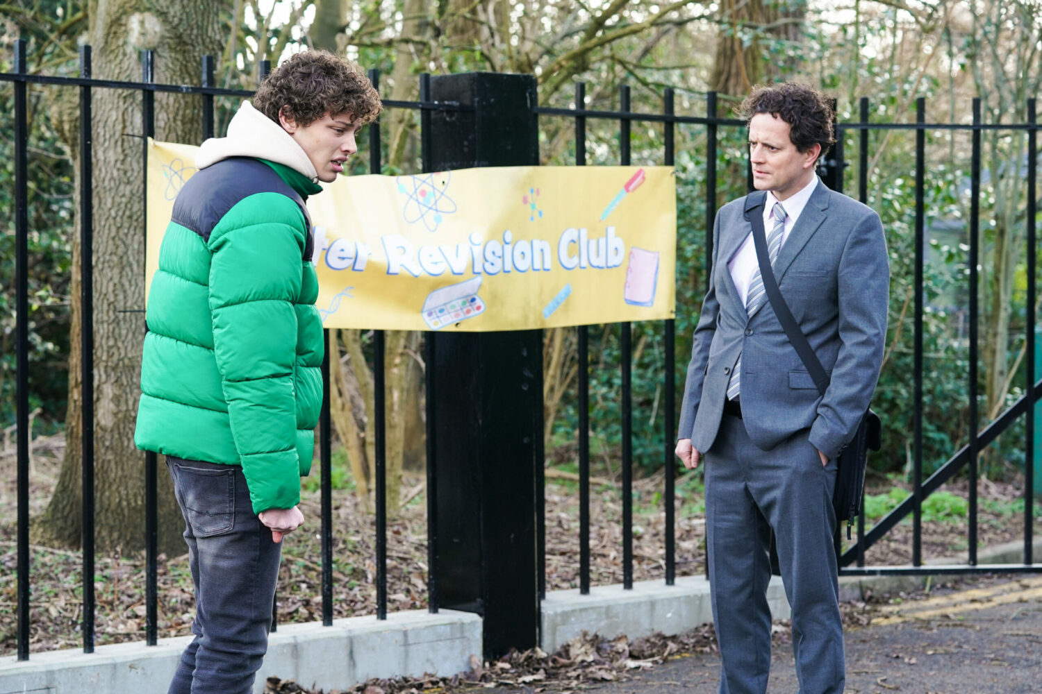 EastEnders' Freddie is speaking to Mr Hawthorne