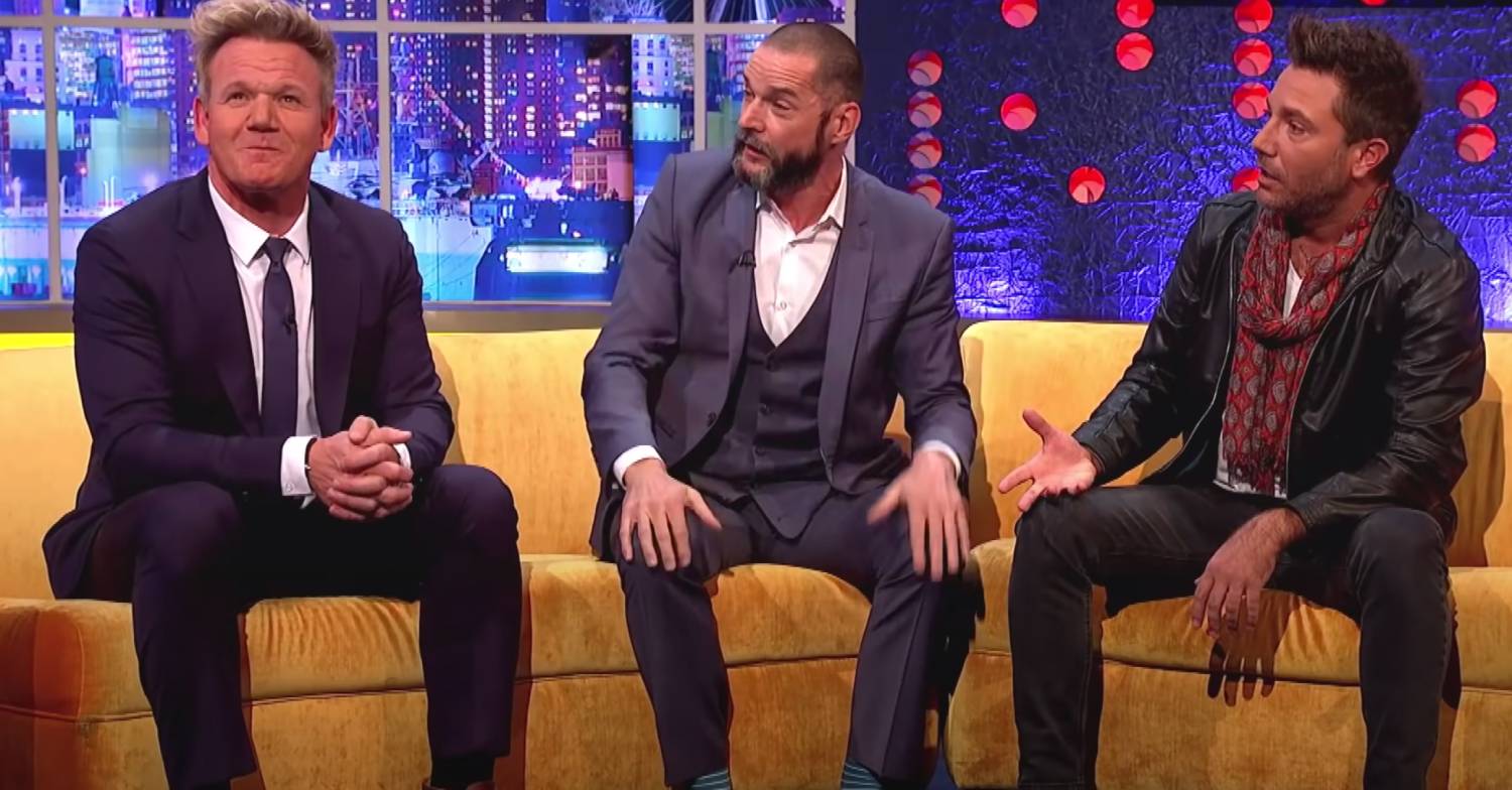 Gordon Ramsay, Fred Sirieix, Gino D'Acampo appear on The Jonathan Ross Show
