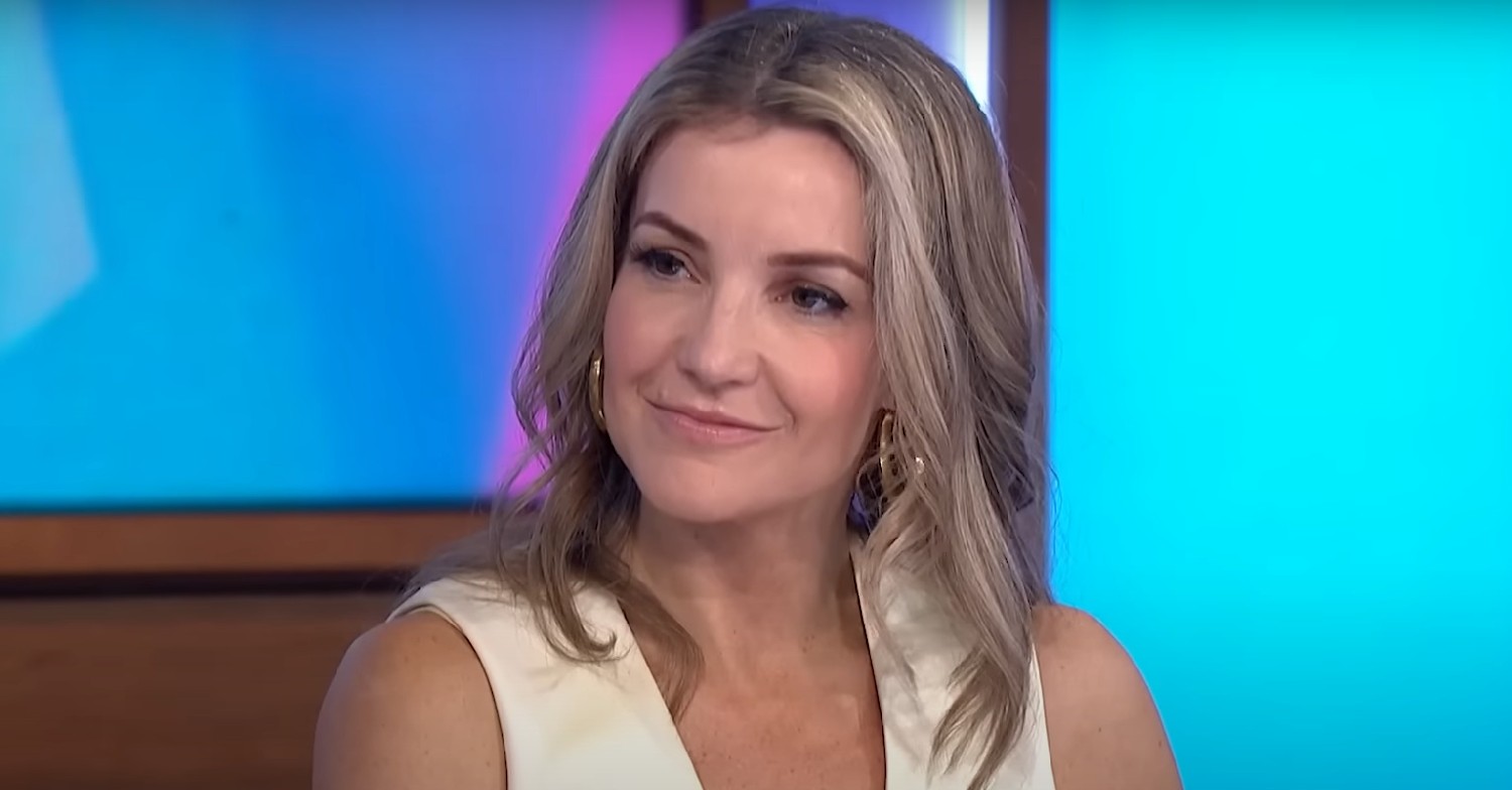 Helen Skelton smiling on Loose Women