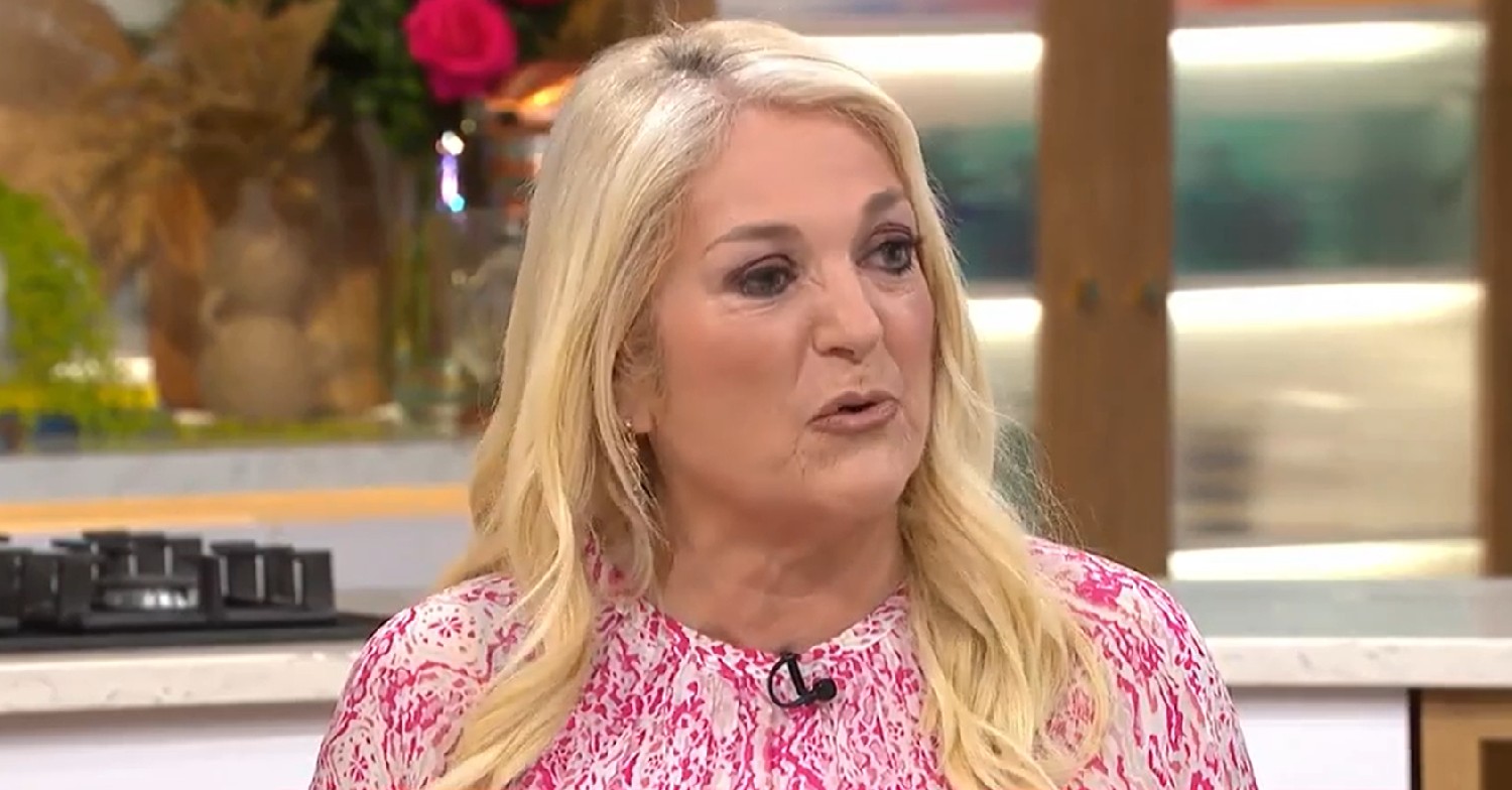 Vanessa Feltz talking on This Morning