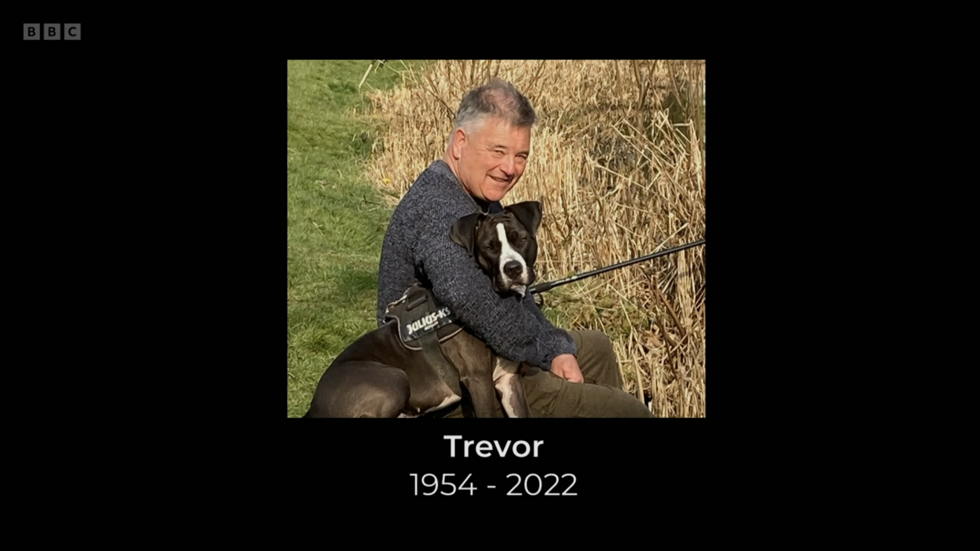 Trevor's tribute at the end of Saving Lives in Leeds