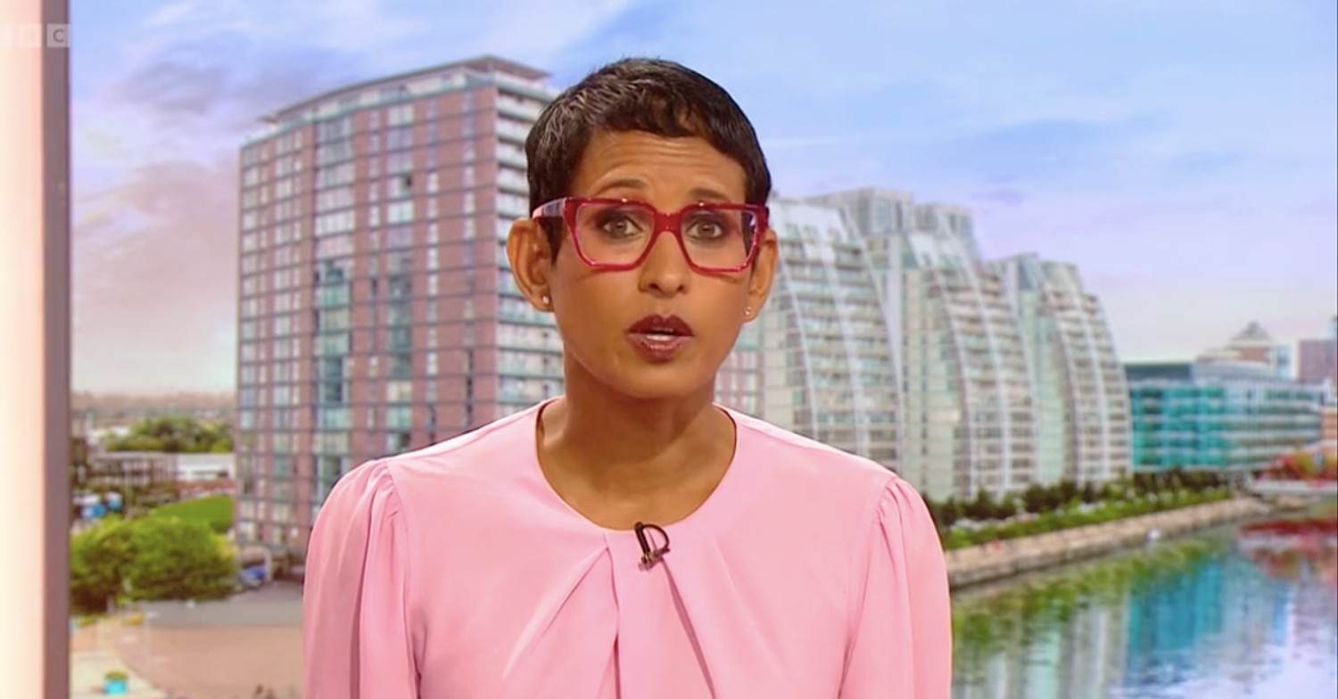 Naga Munchetty on BBC Breakfast