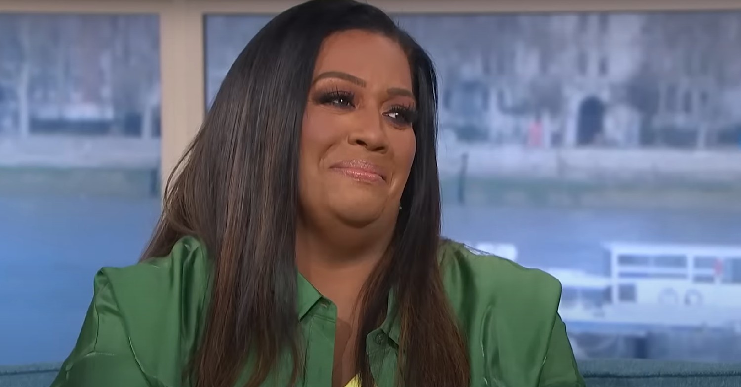 Alison Hammond smiling on This Morning