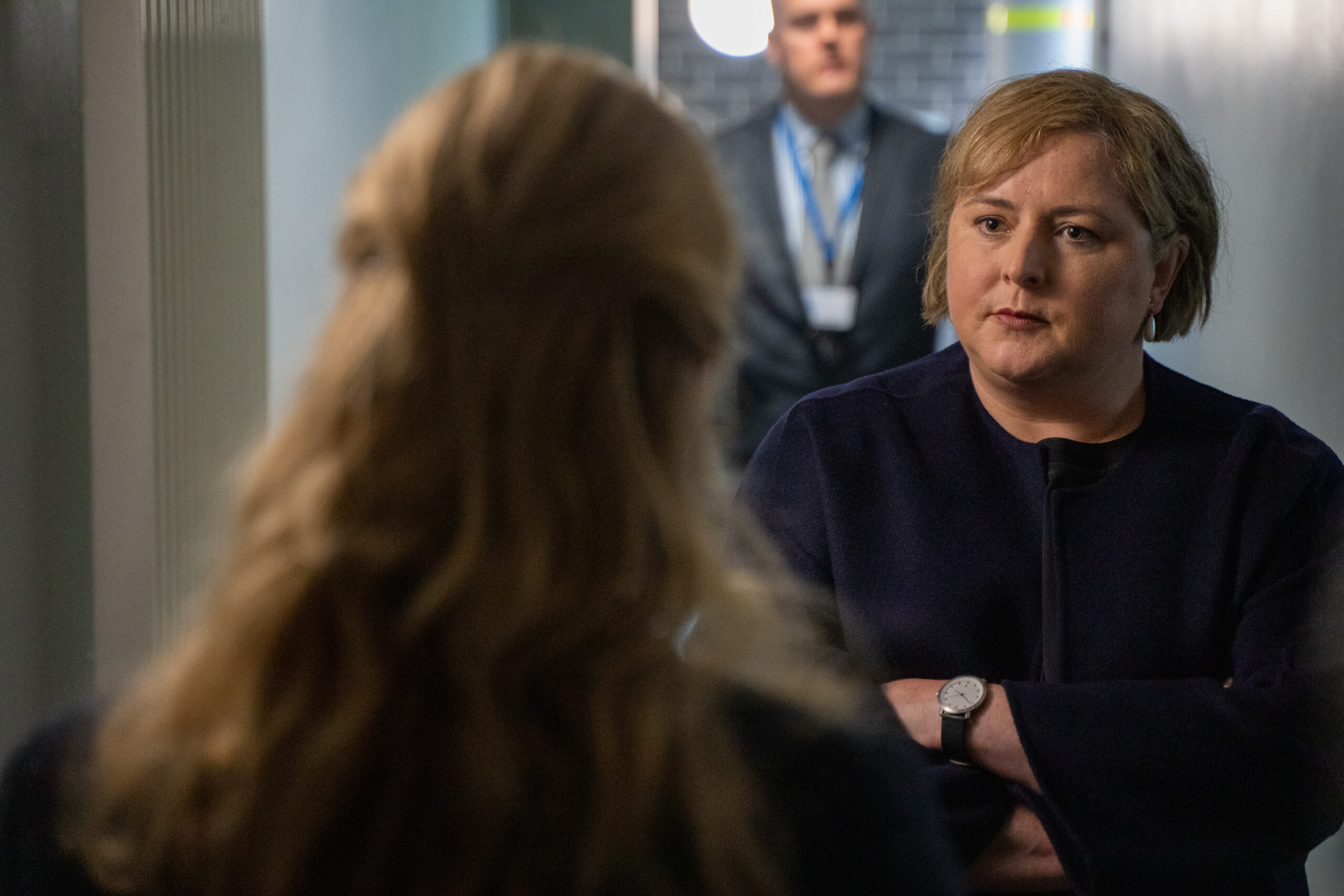 Irish actress Siobhán McSweeney stars in Redemption