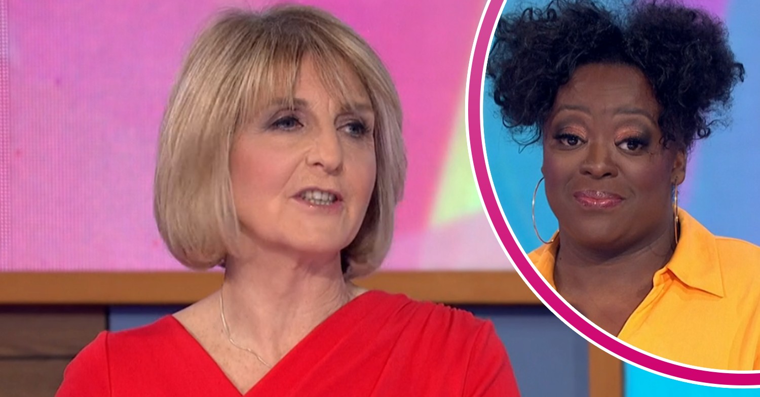 Kaye Adams and Judi Love on Loose Women today