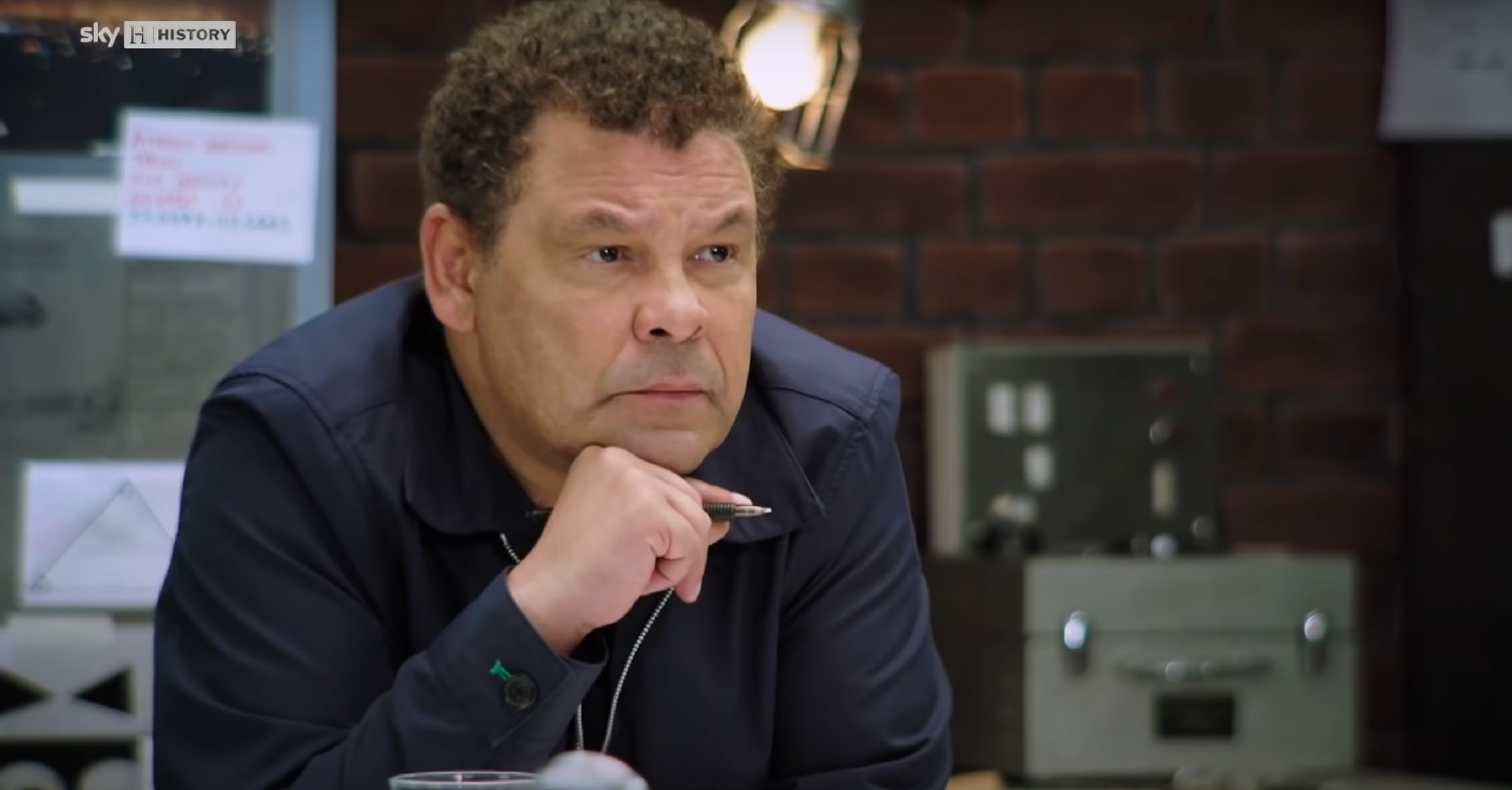 Craig Charles looking contemplative 
