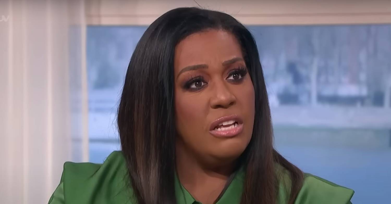 Alison Hammond looks concerned