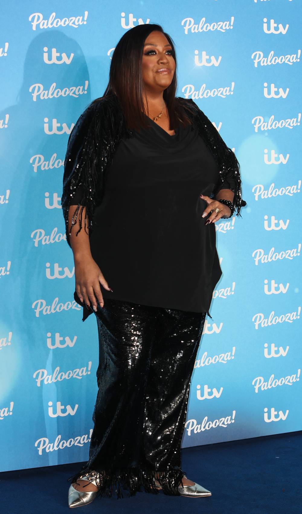 Alison Hammond poses for the cameras