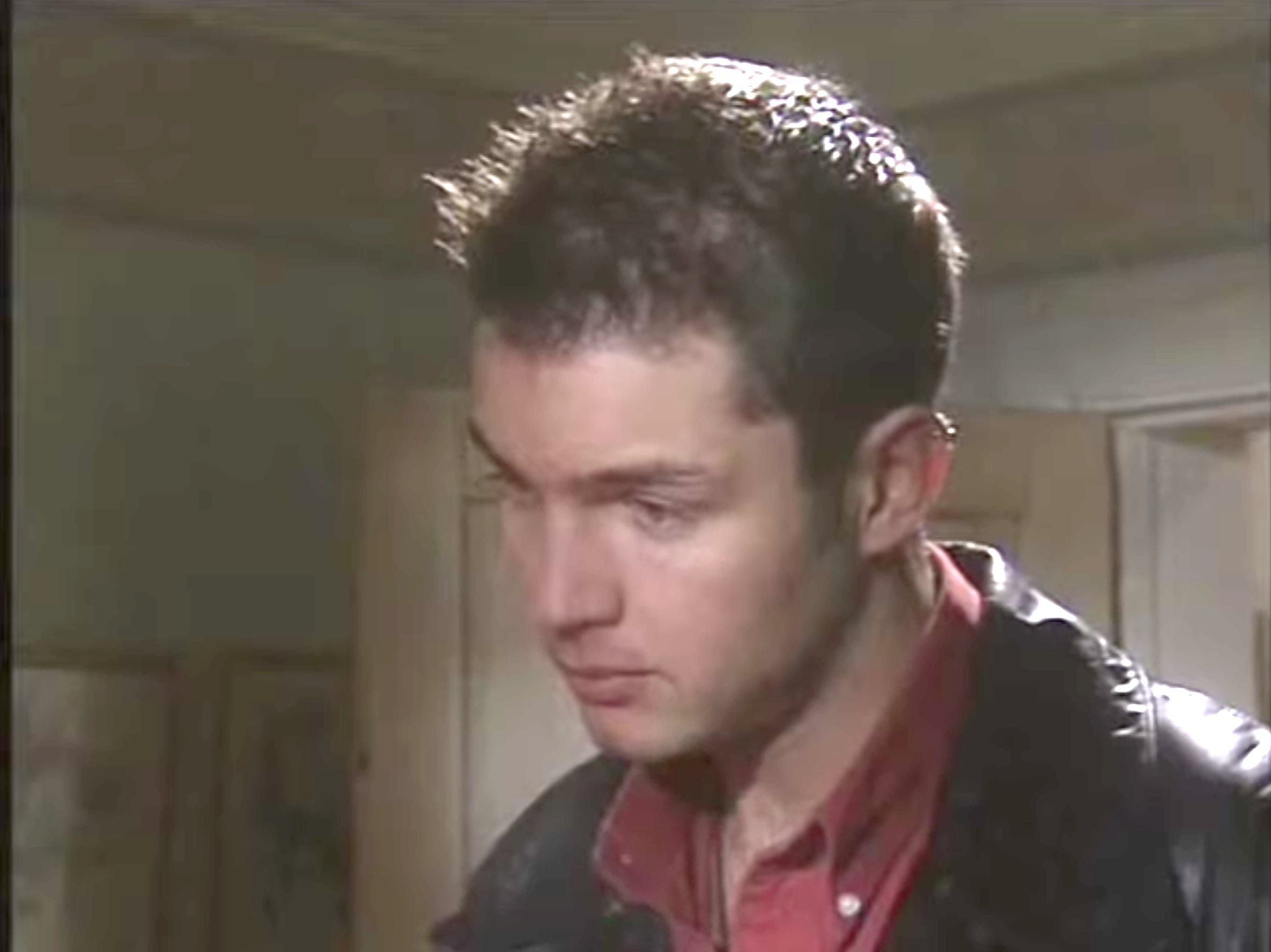 Matthew Marsden appeared on Coronation Street for just a year in the 90s but is very memorable (Credit: ITV/YOUTUBE)