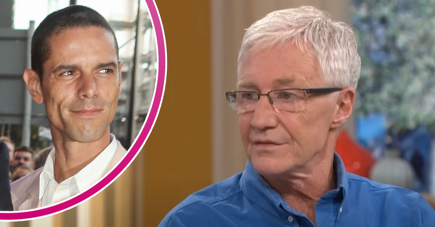 Paul O'Grady on This Morning and his husband Andre smiling at event
