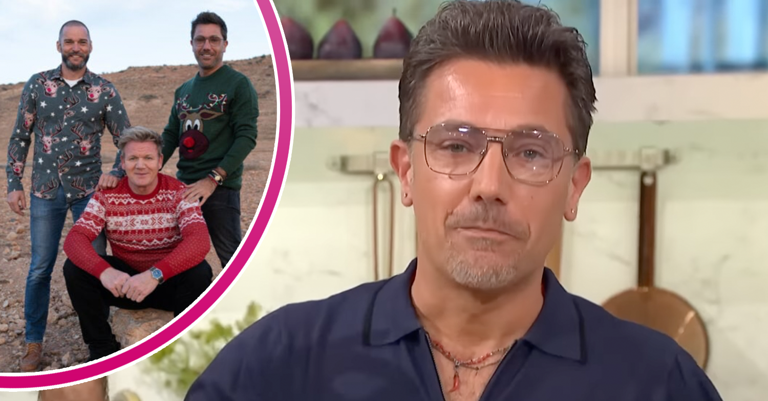 Gino D'Acampo on This Morning and in the desert with Gordon and Fred