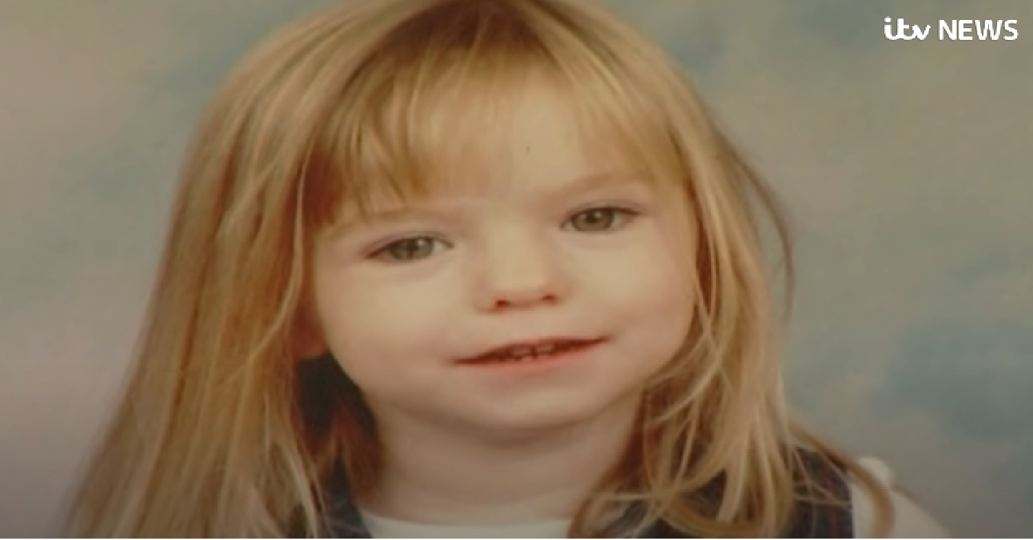 Madeleine McCann smiling in picture shown on ITV News