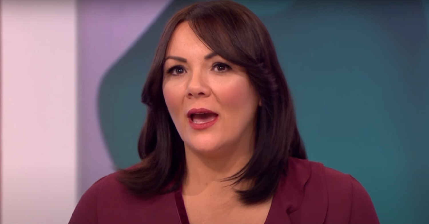 Martine McCutcheon talking on Loose Women