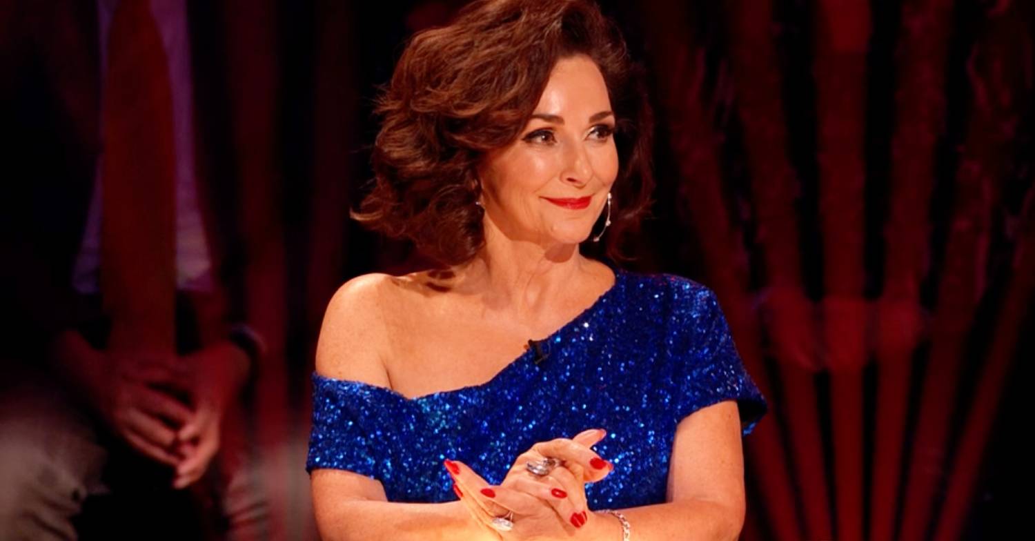 Strictly judge Shirley Ballas awaits a question on the BBC dance show