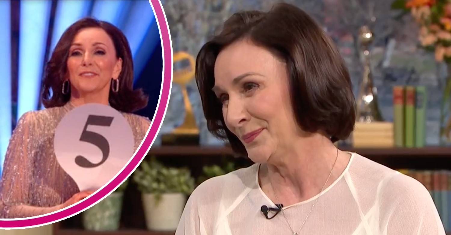 Strictly judge Shirley Ballas purses her lips on This Morning