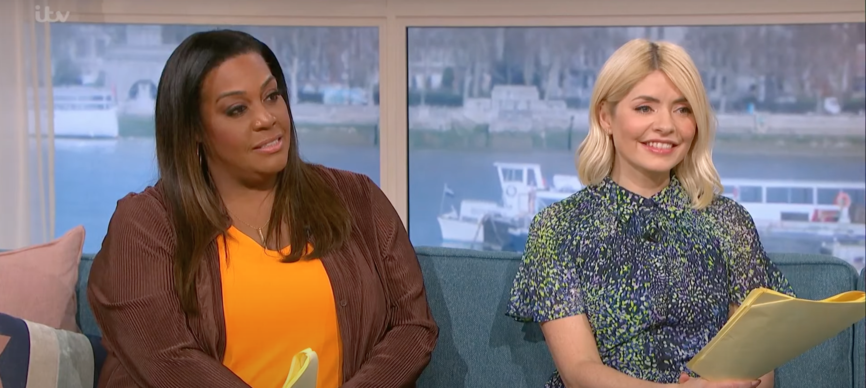 Alison Hammond and Holly Willoughby on This Morning 