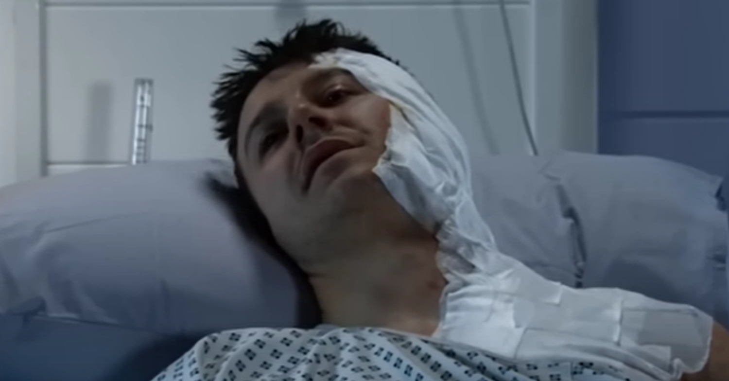 Coronation Street's Ryan is in hospital with burns