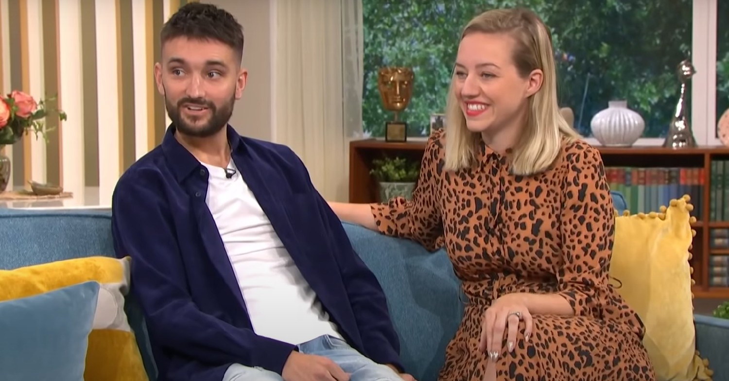 Kelsey and Tom Parker smiling on This Morning