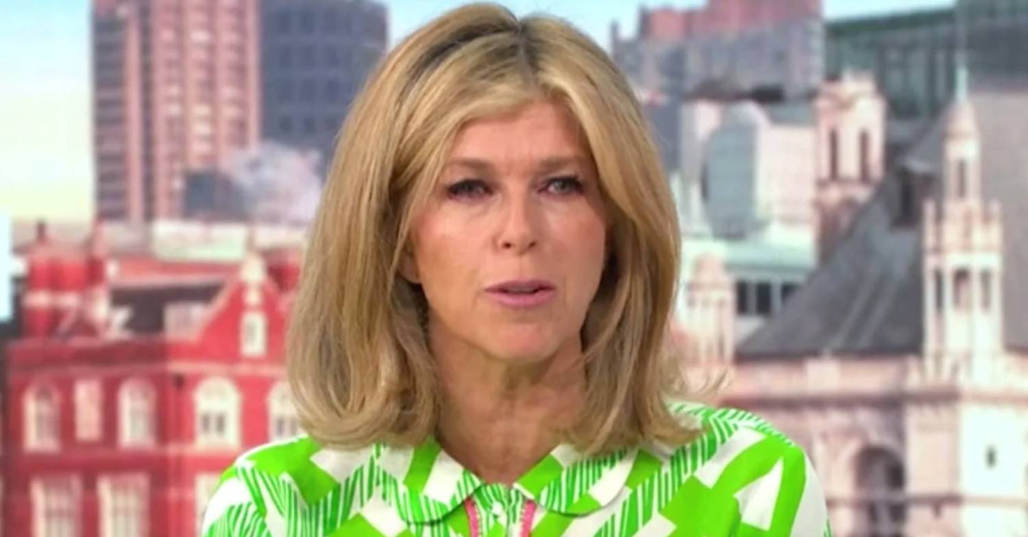 Kate Garraway appears emotional