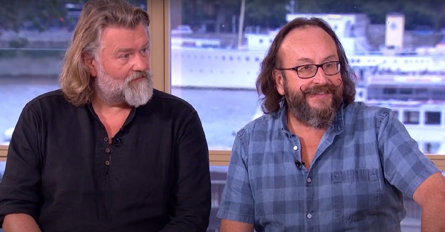 Hairy Bikers Si King and Dave Myers smiling on This Morning
