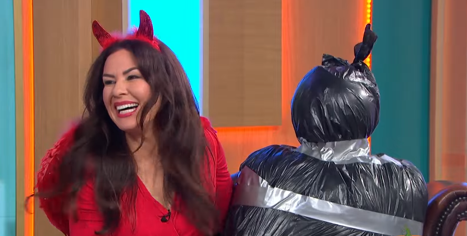 Georgina Burnett smiles on This Morning