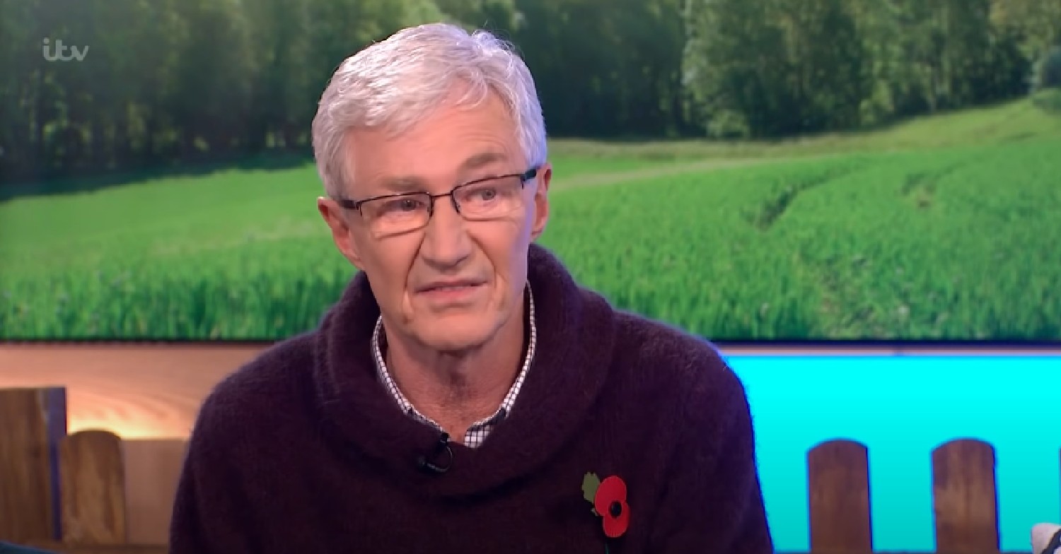 Paul O'Grady speaking on This Morning