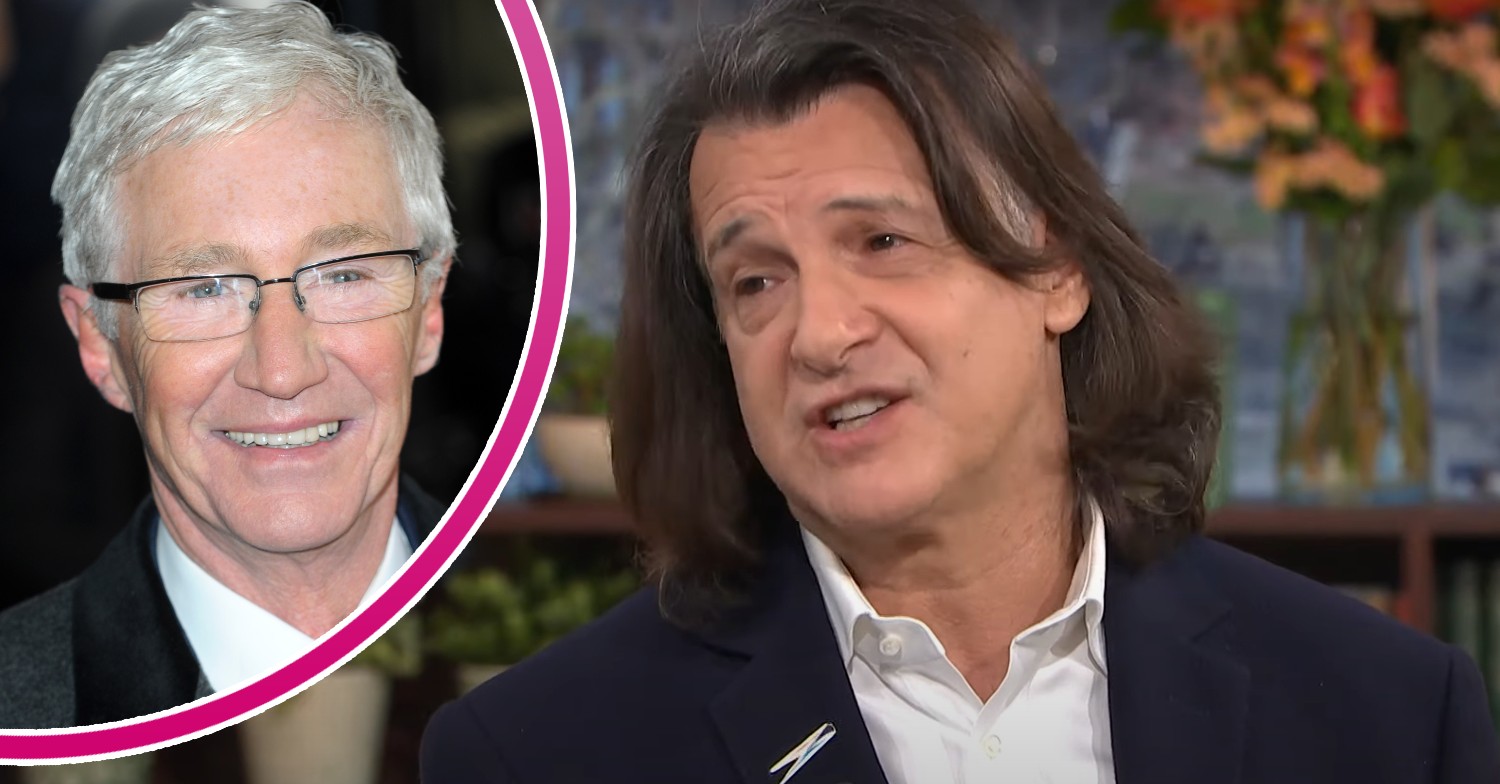 Scott Mitchell talking on This Morning and Paul O'Grady smiling (Credit: ITV and Cover Images)