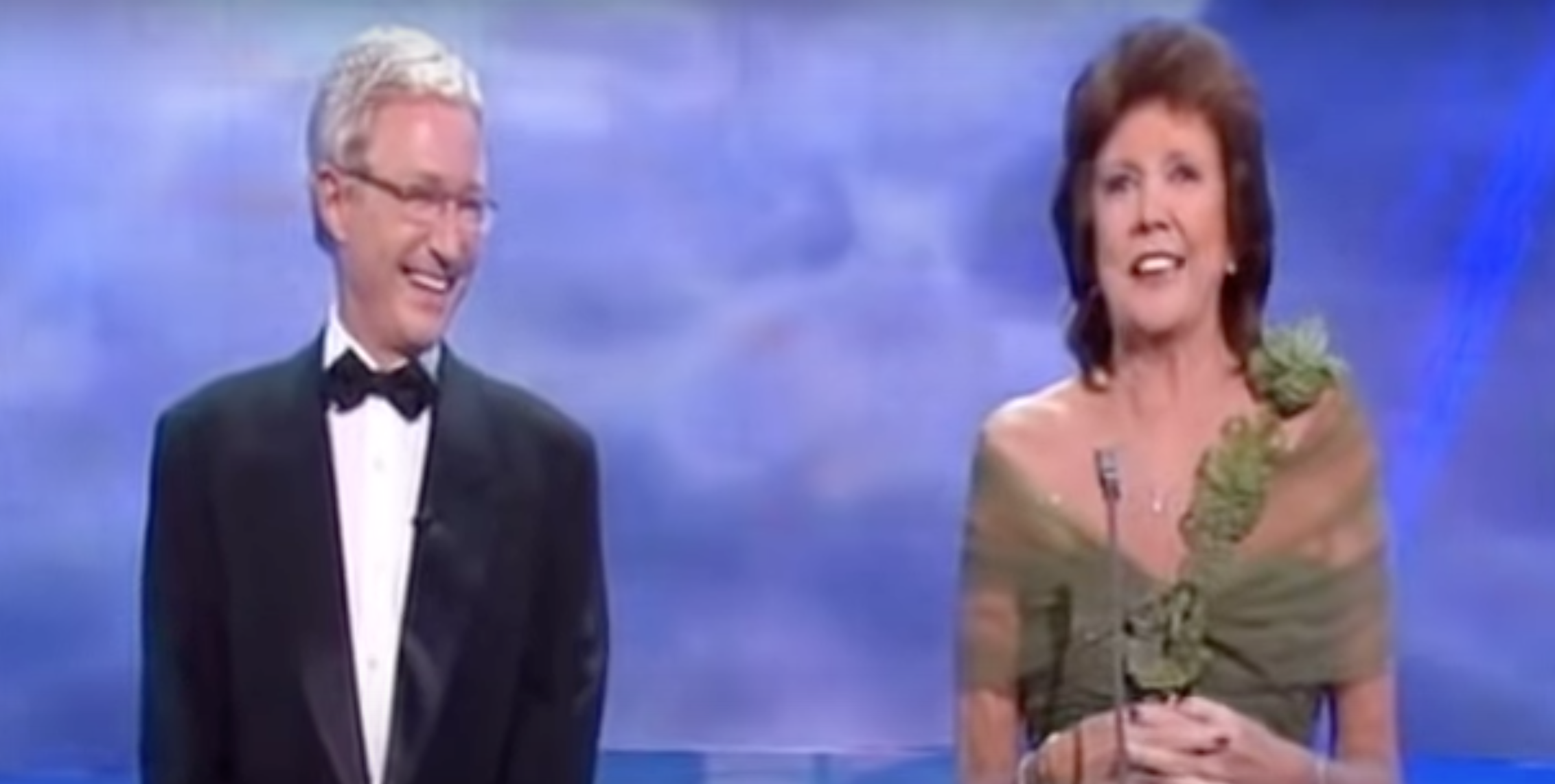 Paul O'Grady and Cilla Black at the ITV Avenue of the Stars in 2005