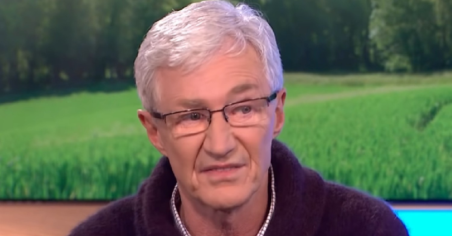 Paul O'Grady pulls face during This Morning interview