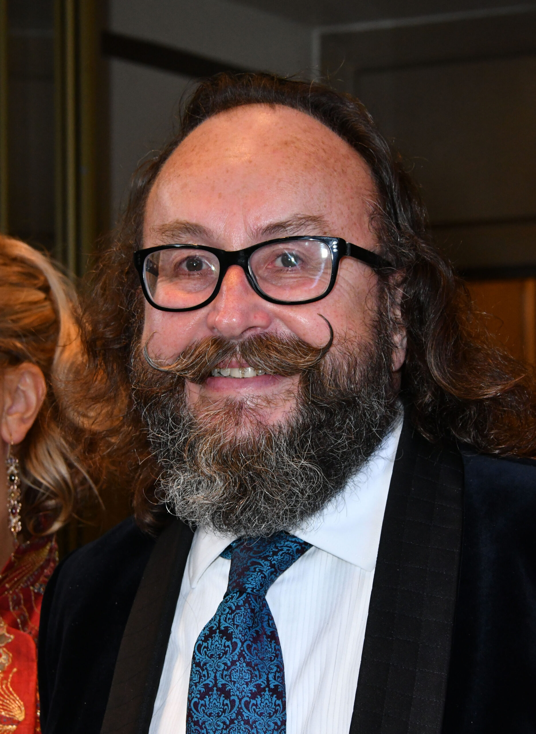 Dave Myers looking dapper in a suit at The TV Choice Awards