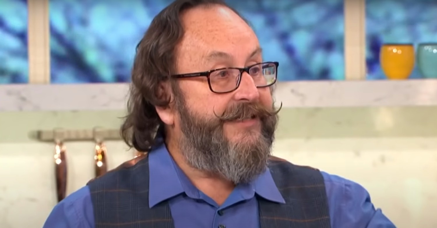 Dave Myers smiling on This Morning