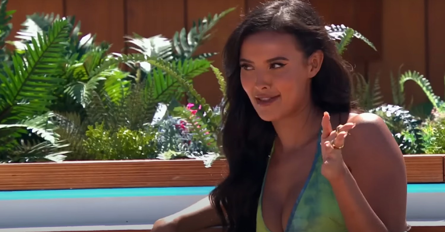 Maya Jama on Love Island