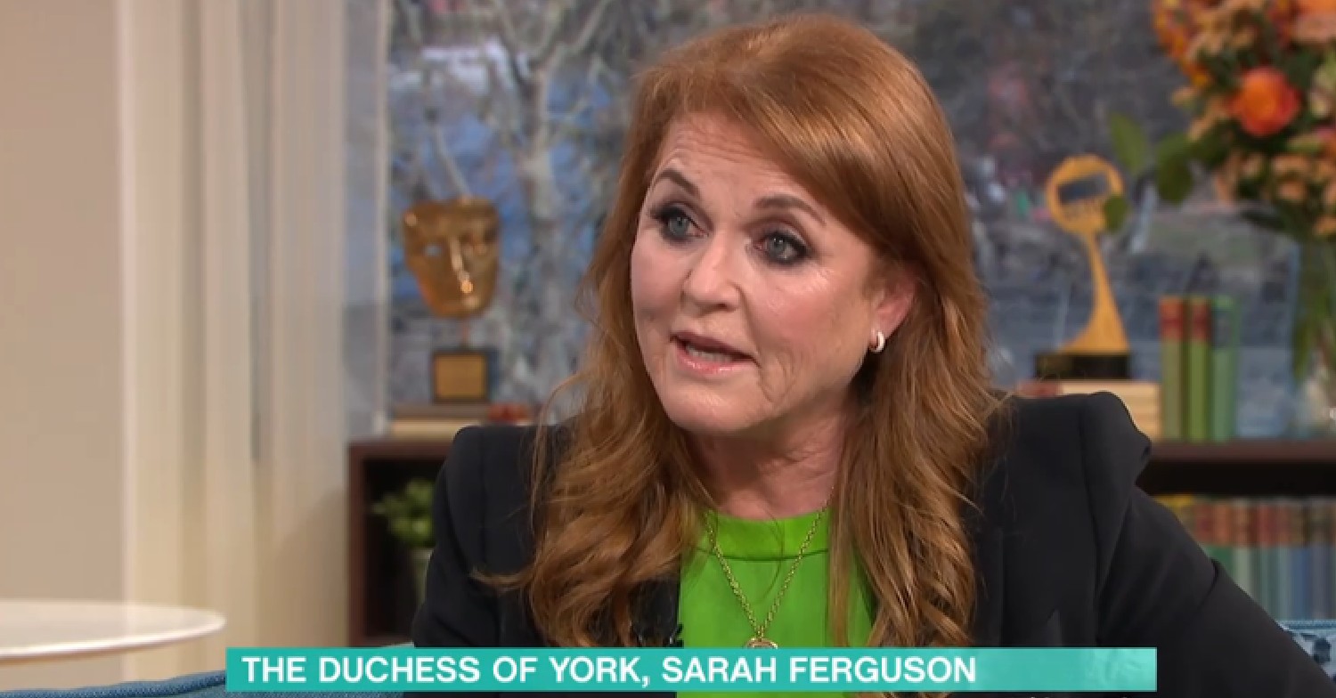 Sarah Ferguson speaking on This Morning