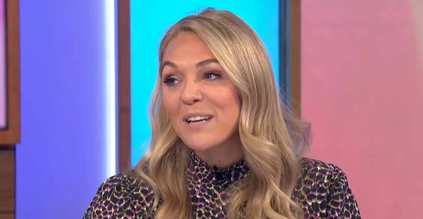 Sophie Morgan smiles on Loose Women