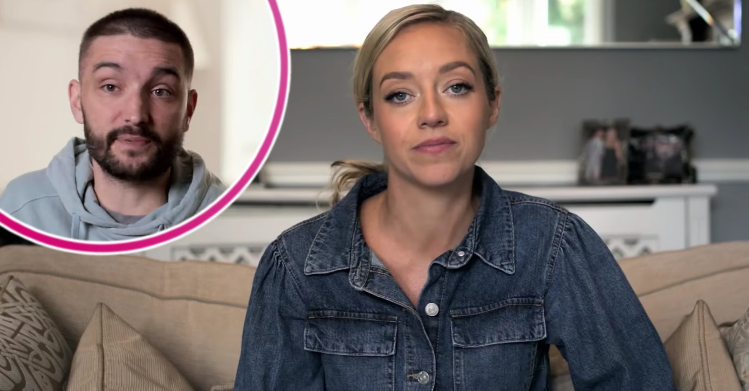 Kelsey Parker looking at the camera with late husband Tom