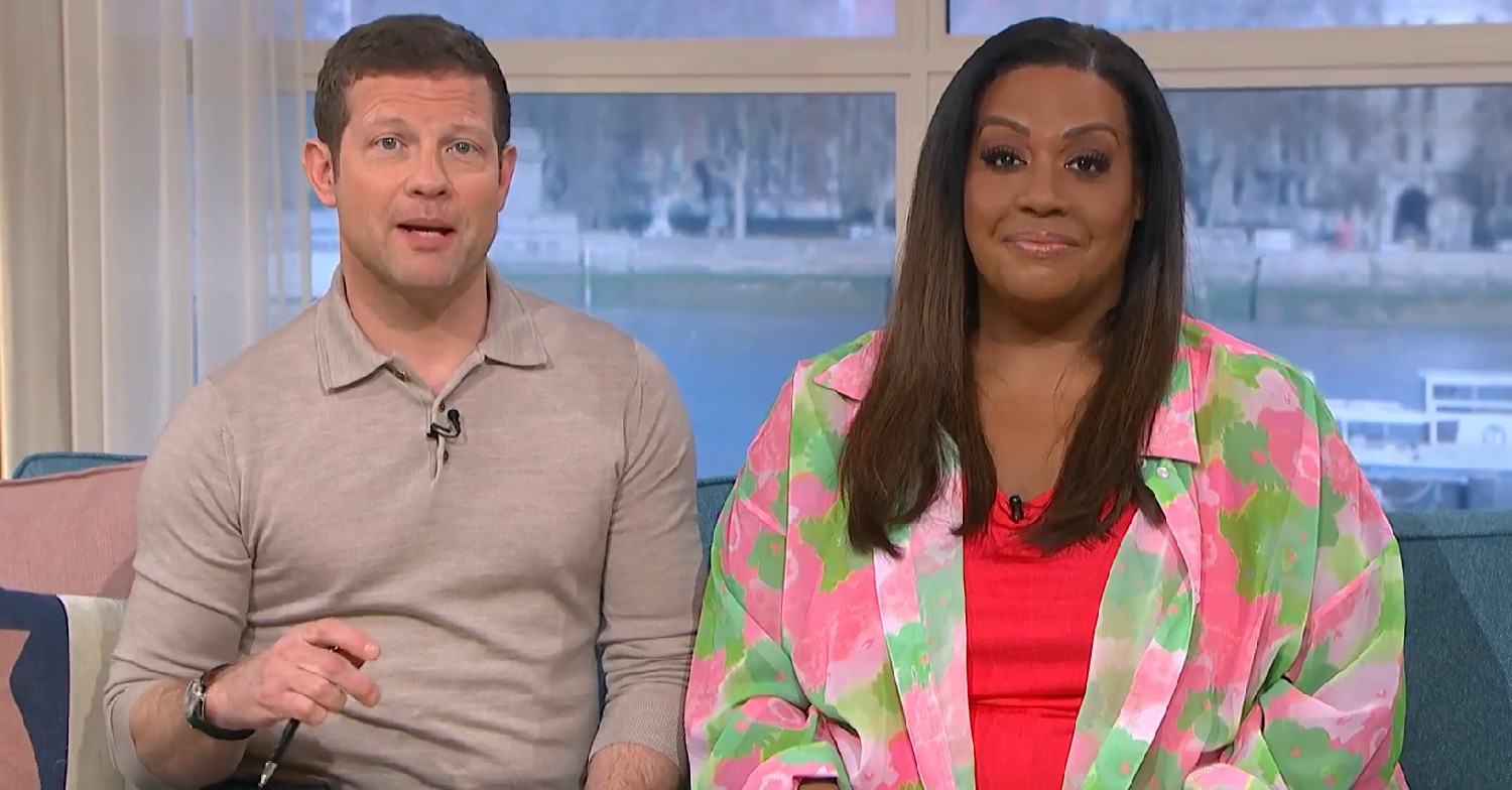 Alison Hammond and Dermot O'Leary hosting This Morning