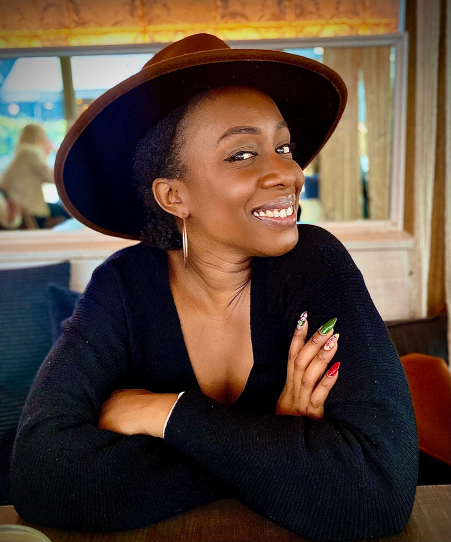 Monique Needham smiling