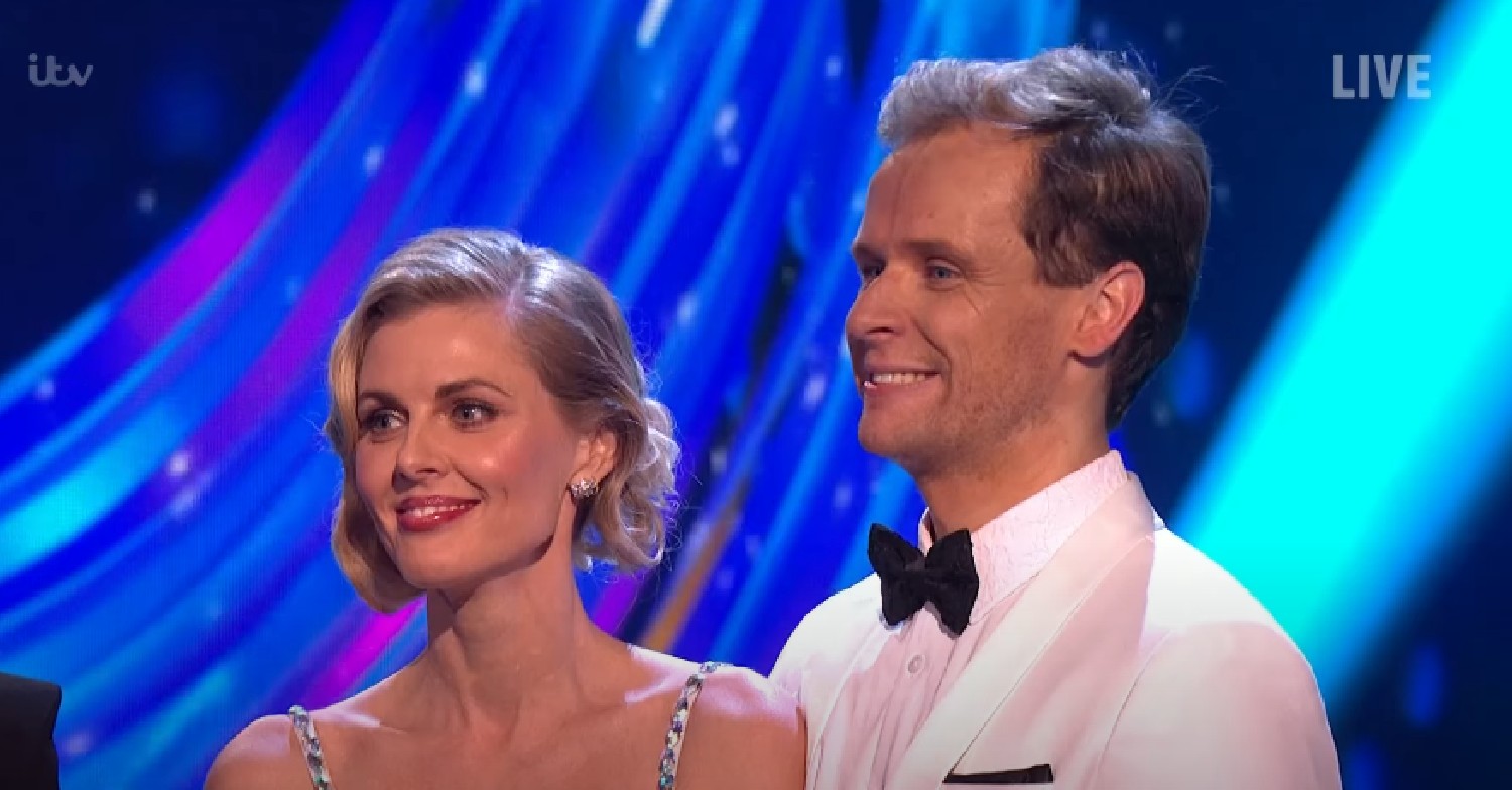 Donna Air and Mark Hanretty on Dancing On Ice