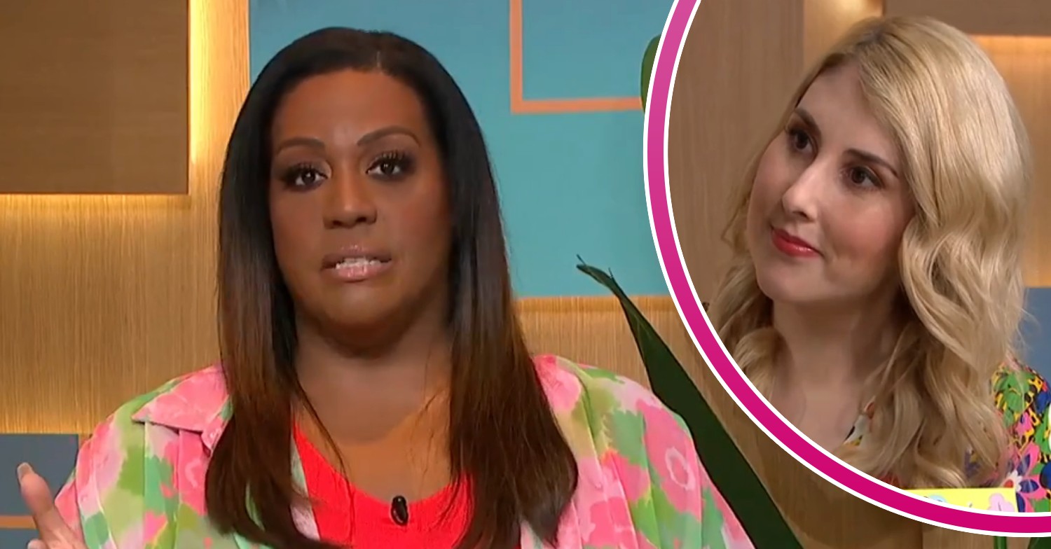 Alison Hammond / Holly Smith on This Morning today