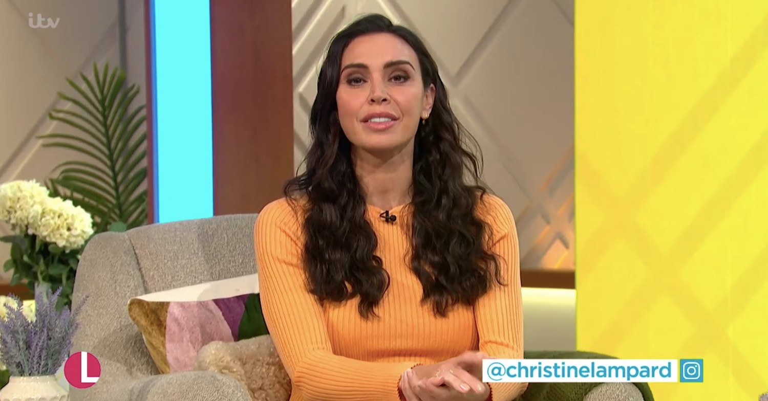 Christine Lampard on Lorraine Kelly show today