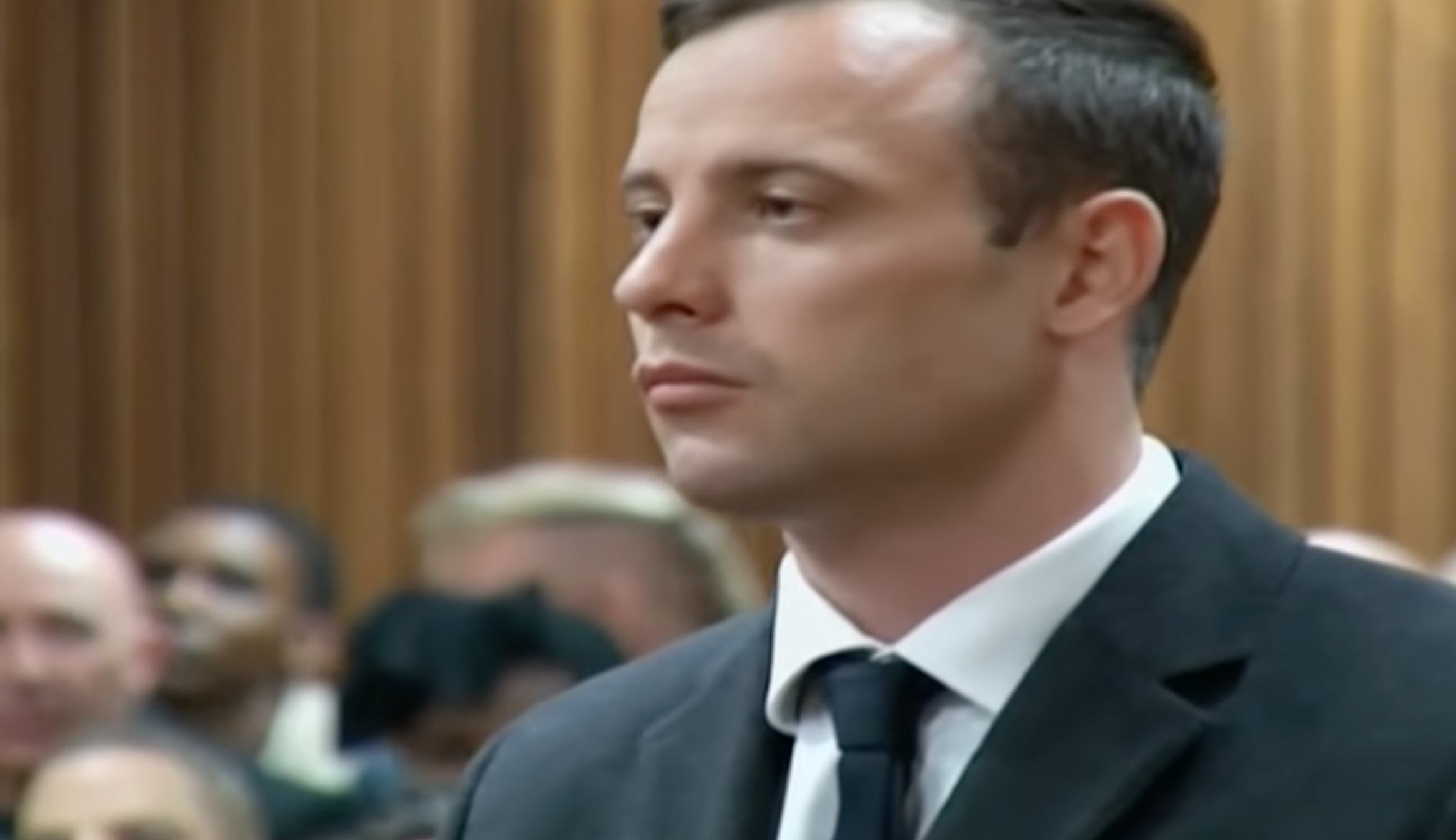 Oscar Pistorius being sentenced in court