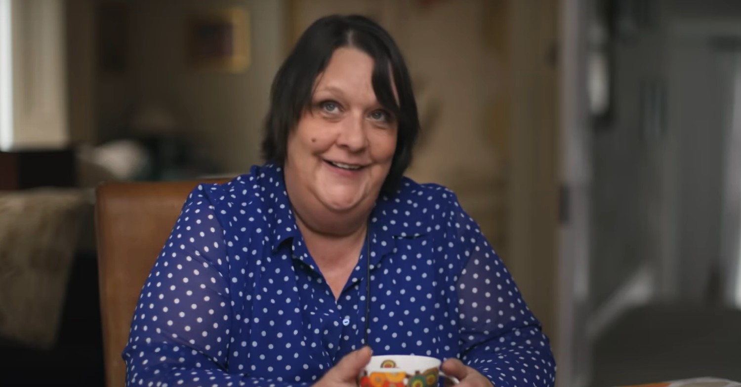 Kathy Burke smiling 