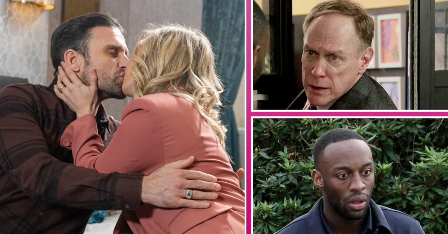 Coronation Street spoilers: Damon and Sarah, Stephen and Michael comp image