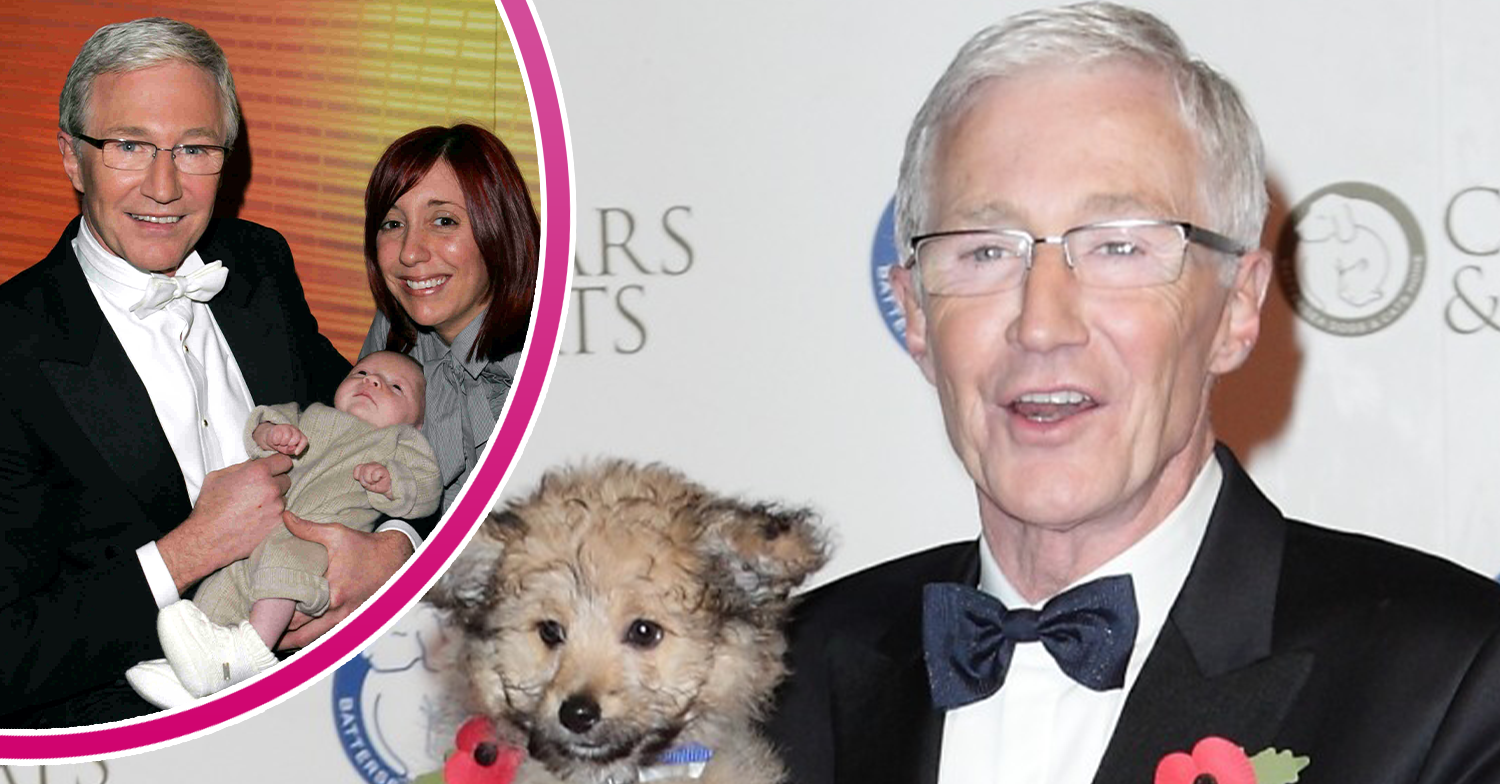 Paul O'Grady smiling and with his daughter Sharon