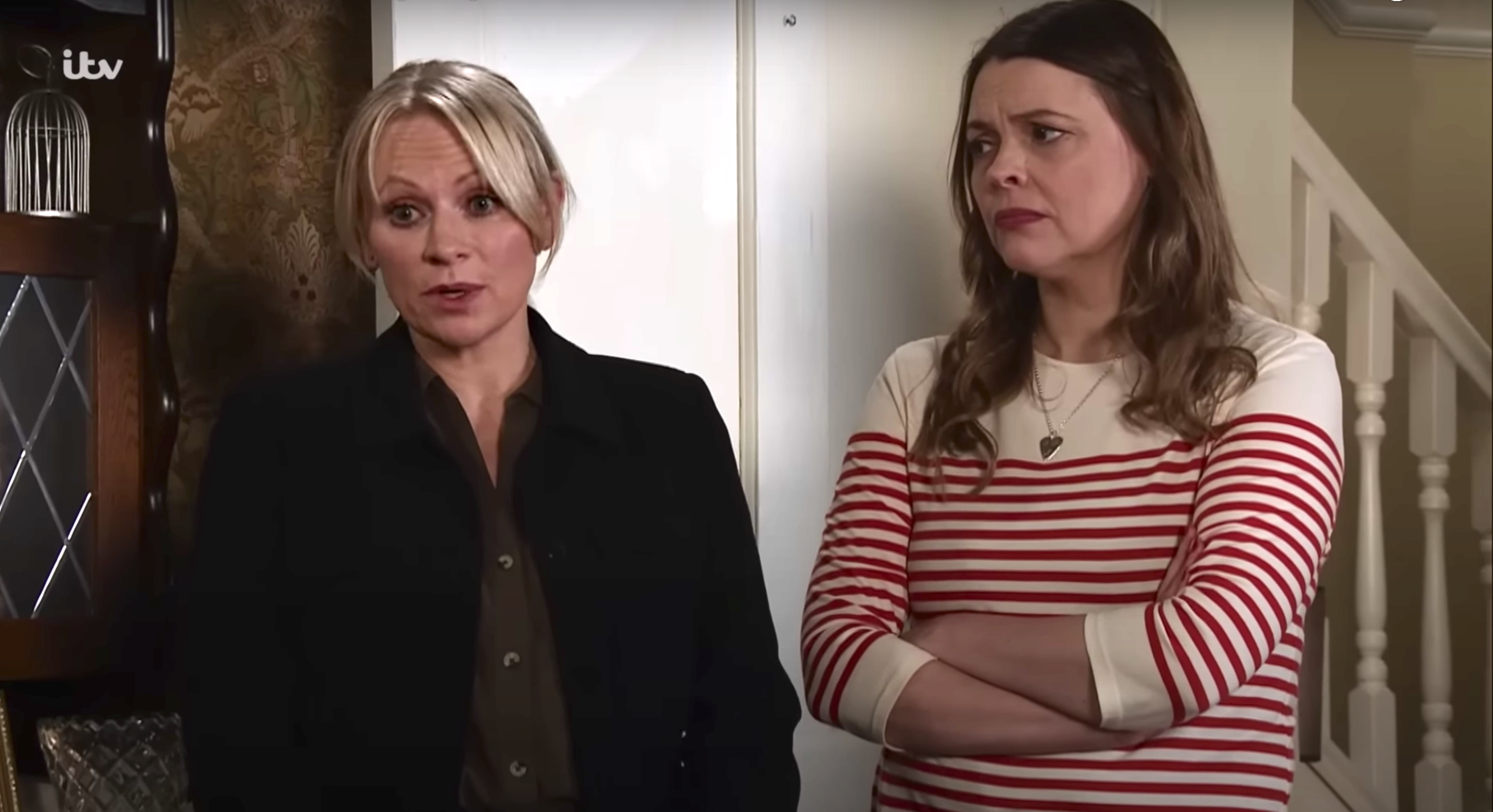 The detective's shaming of Amy left Coronation Street fans enraged (Credit: ITV)