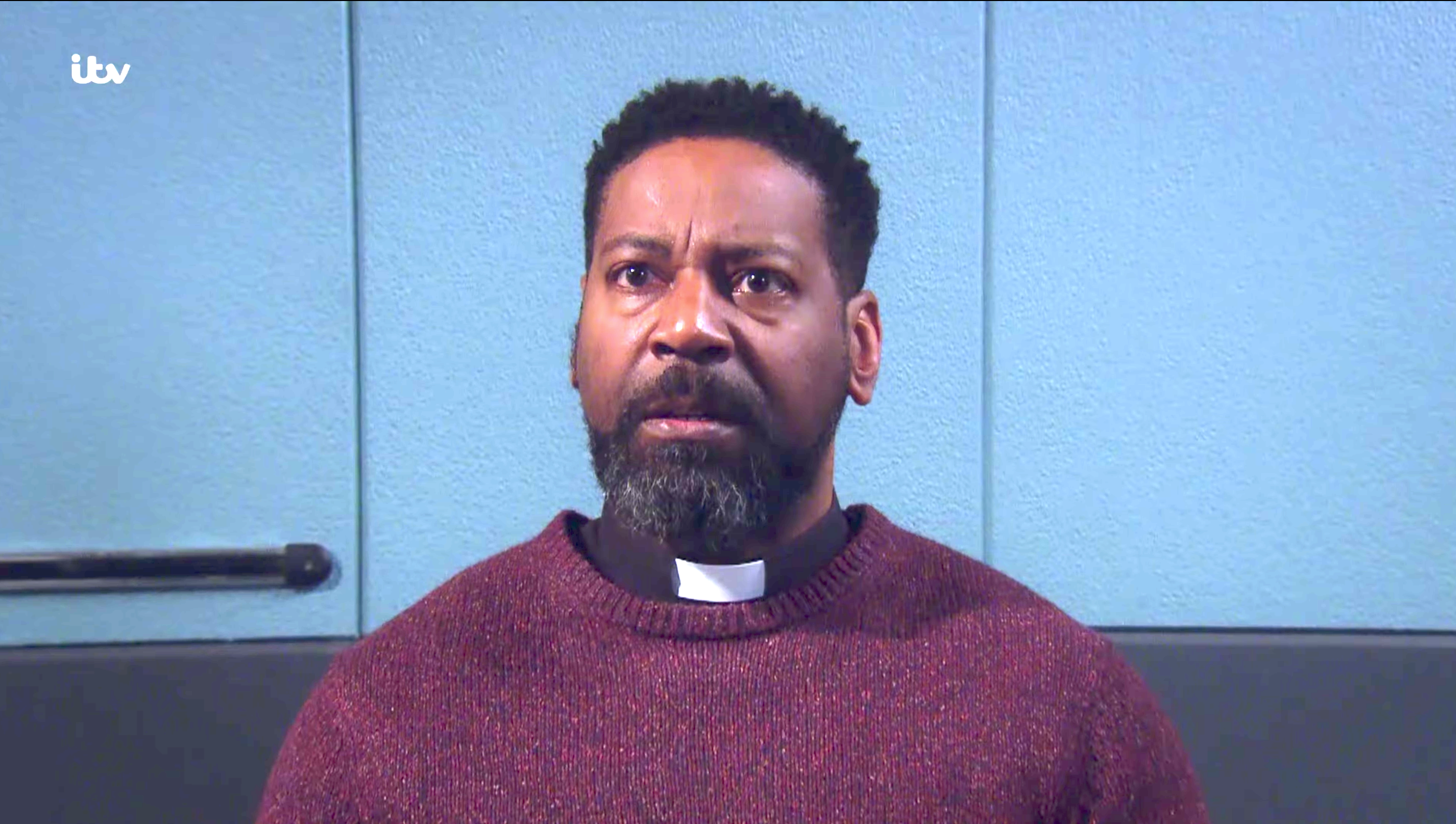 Charles Anderson is told he may face a murder charge in Emmerdale (Credit: ITV)