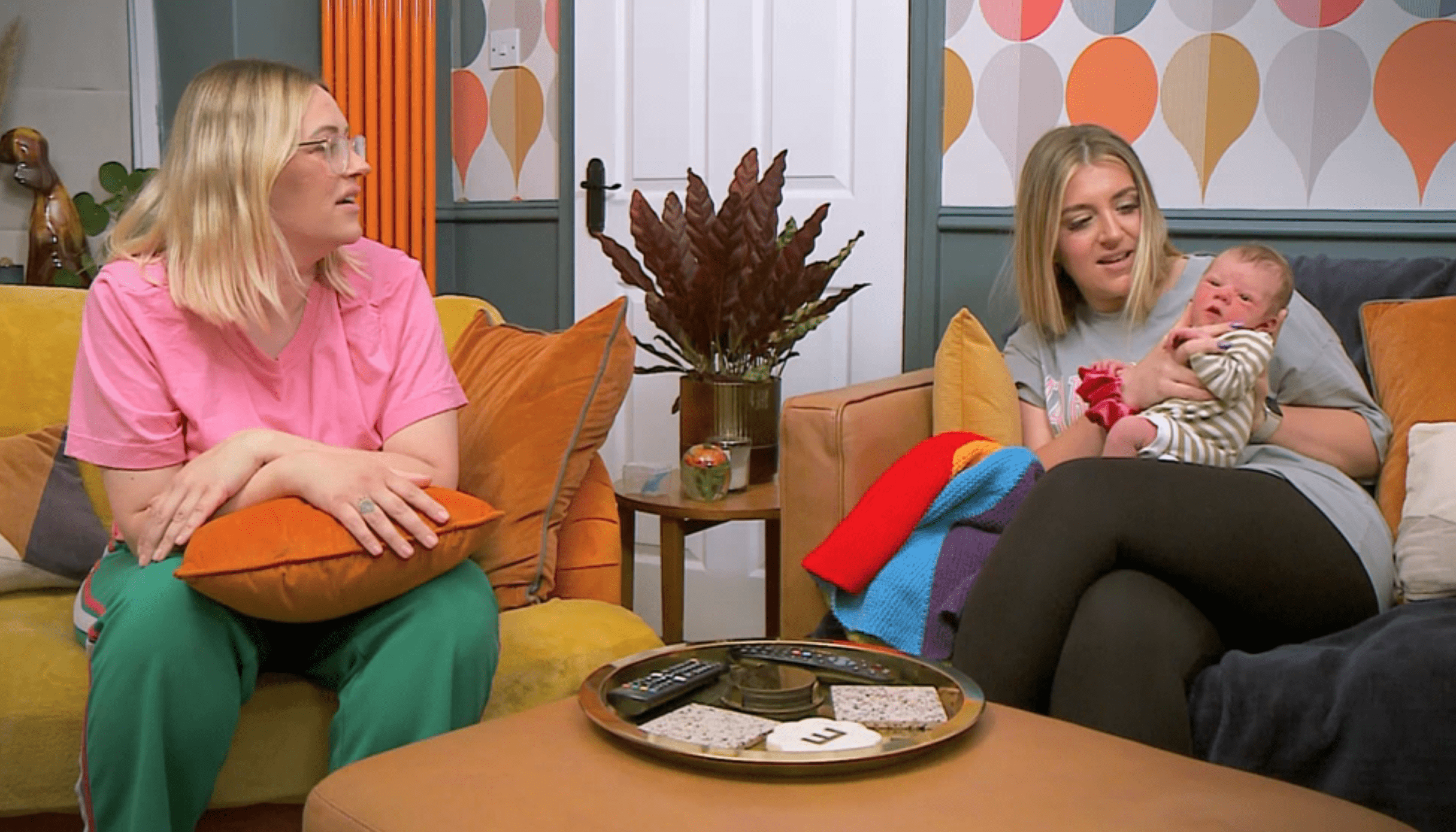 Ellie Warner baby gogglebox