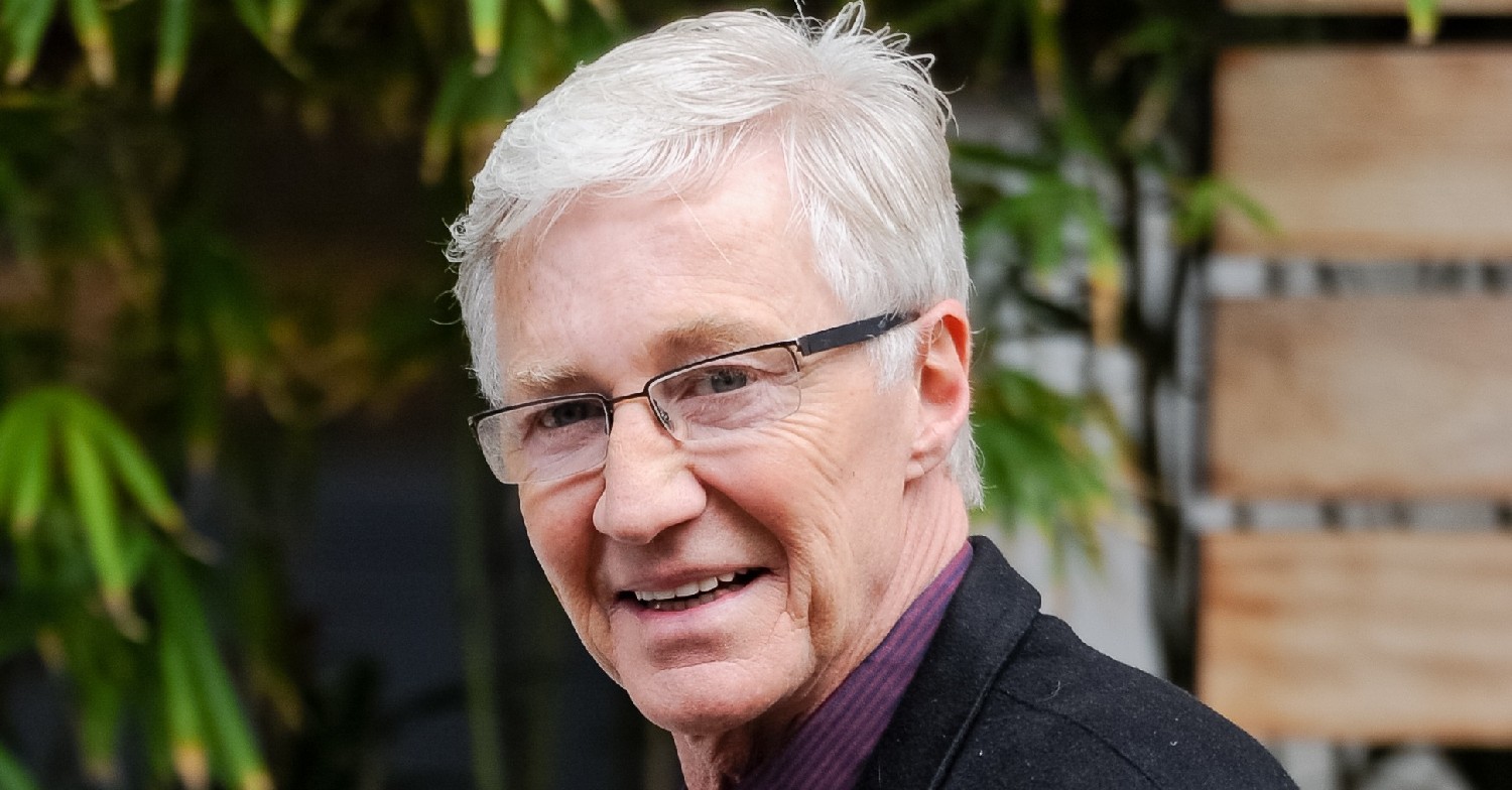 Paul O'Grady smiling outside ITV Studios